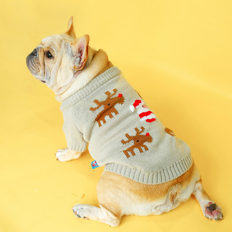 Pet christmas sweater