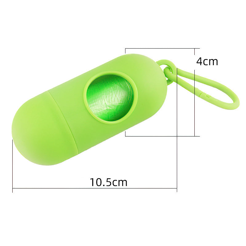 Dog Poop Bags Holder Pet Waste Bag Dispenser Doggy Poop Bag With Hook For Garbage Bags